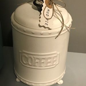 Mud Pie Coffee Canister